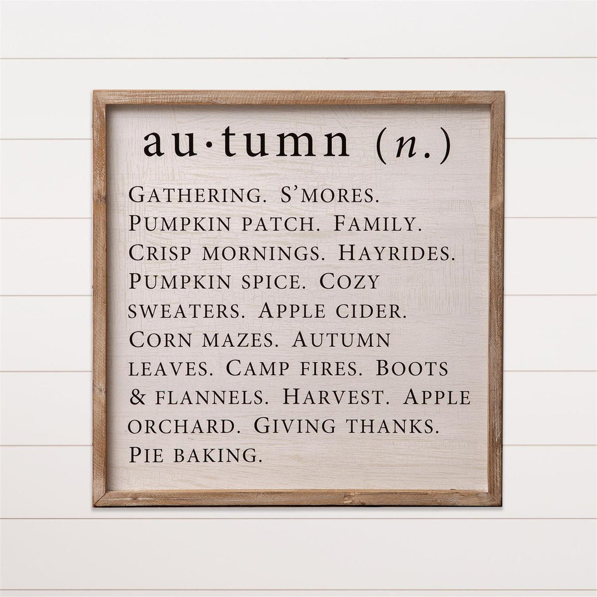 Autumn Definition Framed Wall Art
