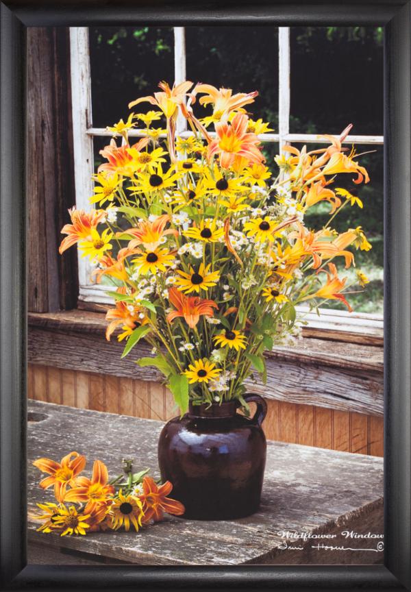 Wildflower Window Floral Wall Art