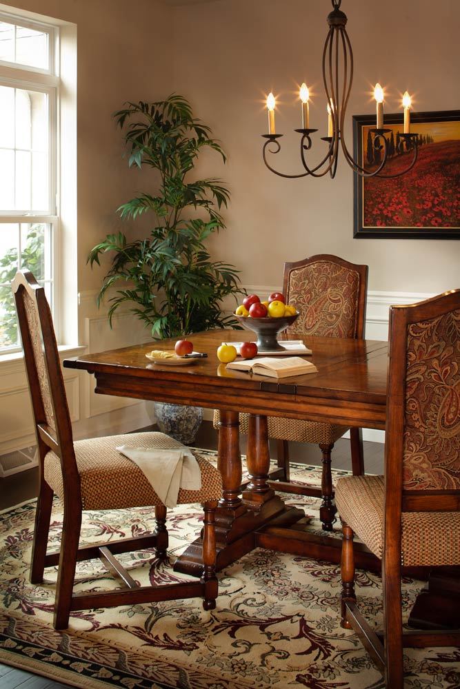 English Trestle Extension Table