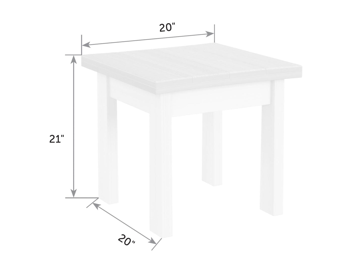 Skyward Side Table