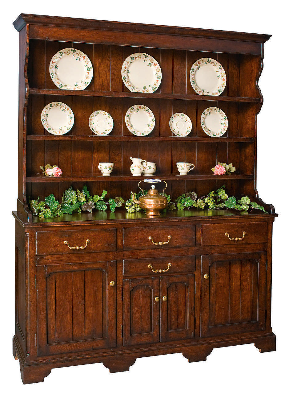 English Buffet w/Delft Rack