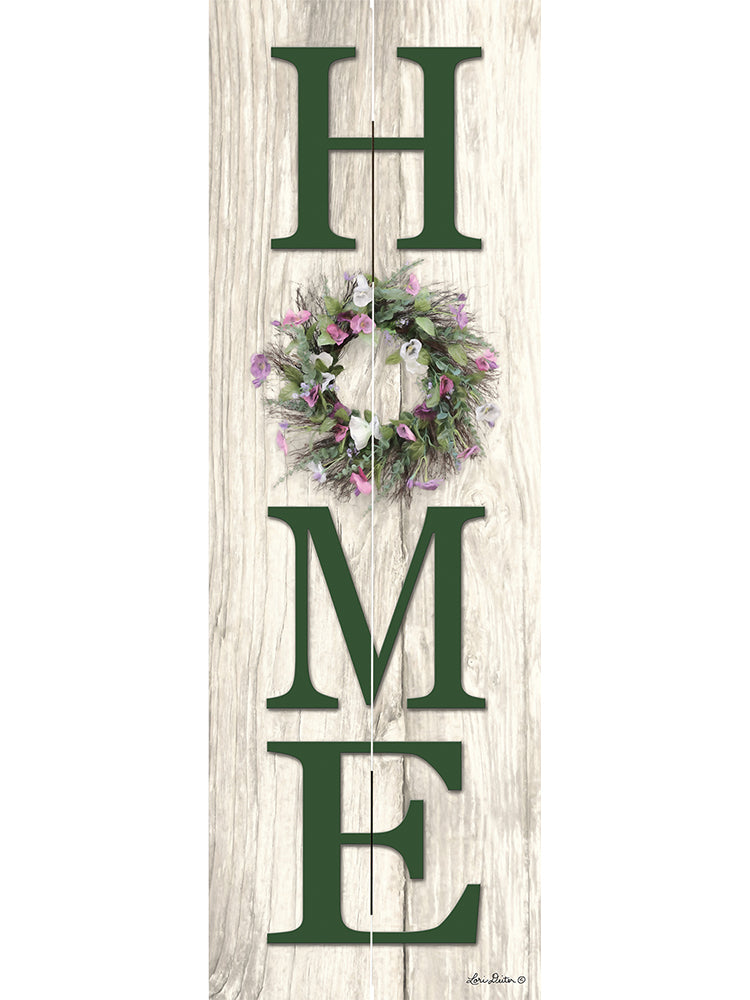 Spring Home Wreath Wall Art