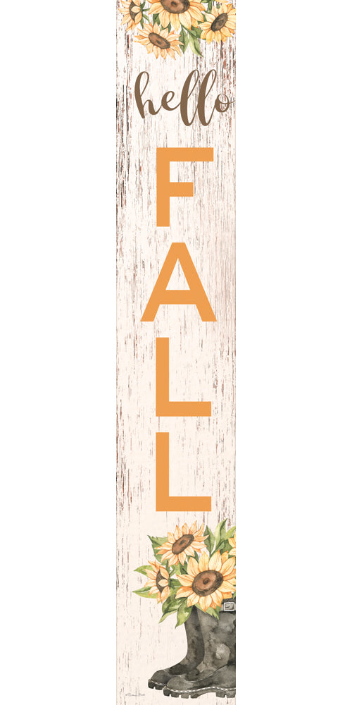 Hello Fall Porch Sitter