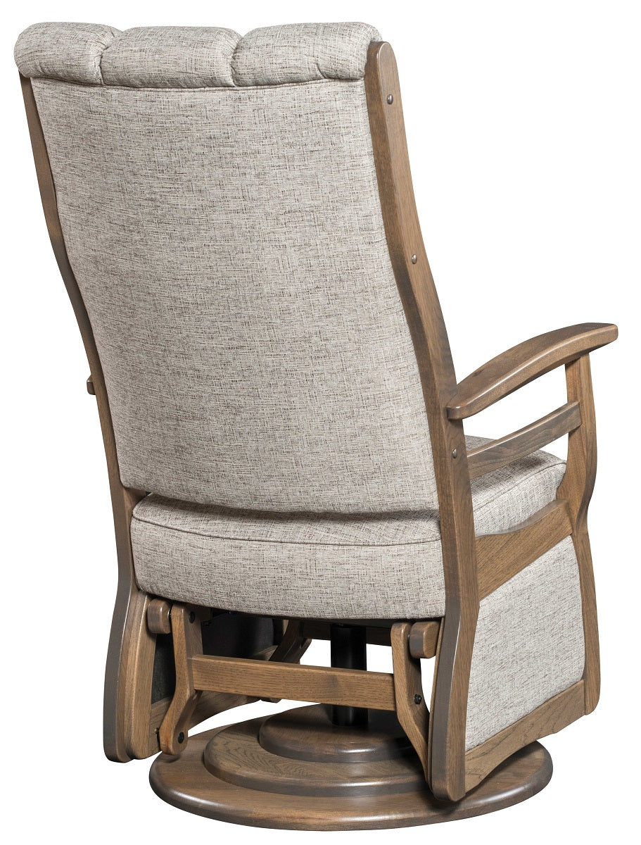 Sierra High Back Swivel Glider