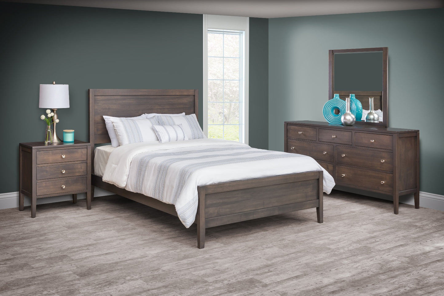 Albany Square Panel Bed
