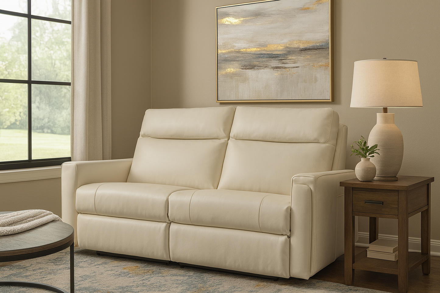 Art of Options Reclining Condo Sofa