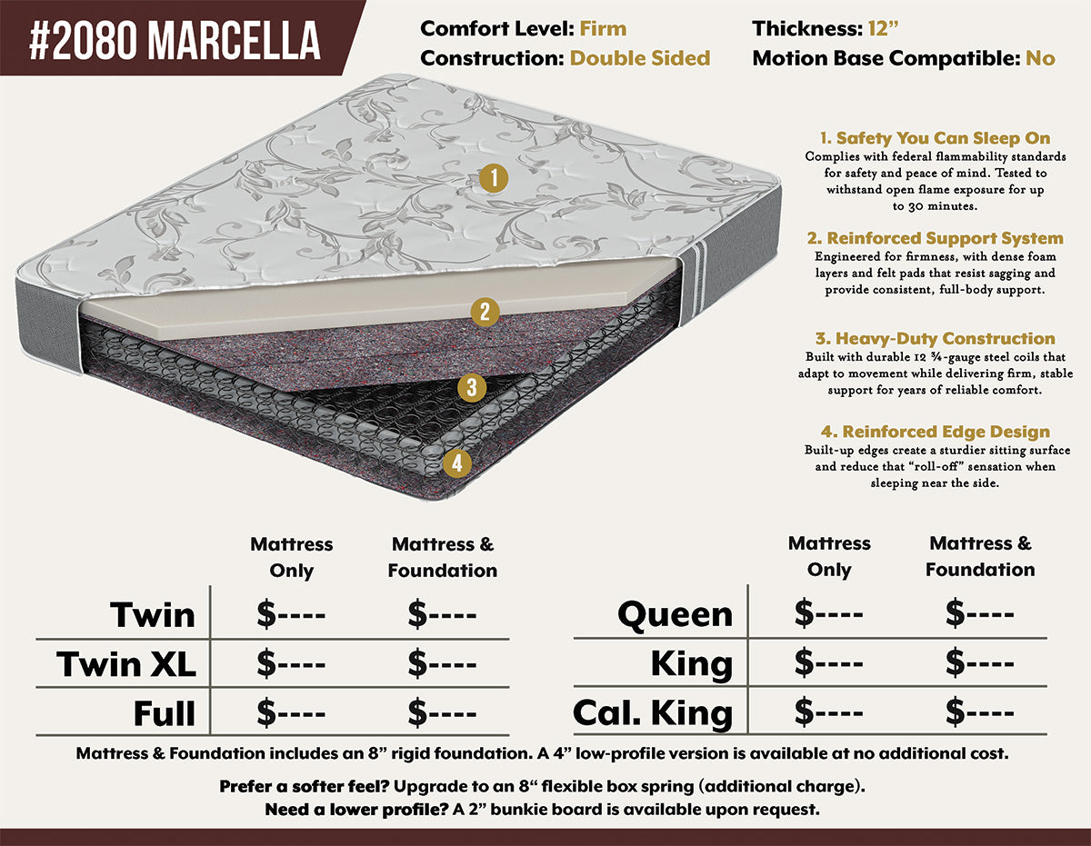 Marcella Firm Mattress