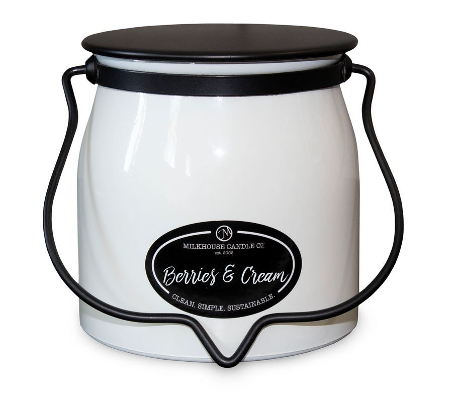 Berries & Cream 16 Ounce Jar Candle
