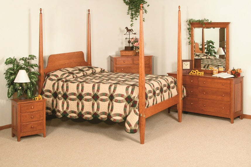 Shaker Pencil Post Bed