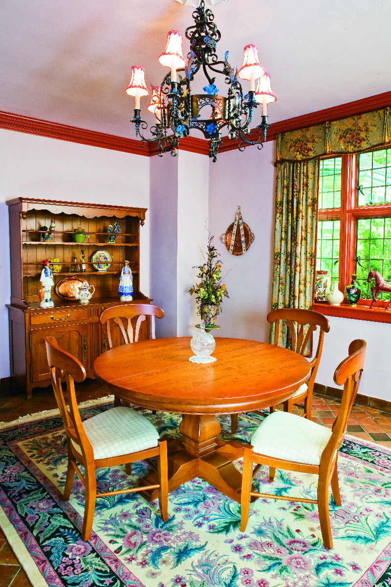 Tuscany Round Pedestal Extension Table