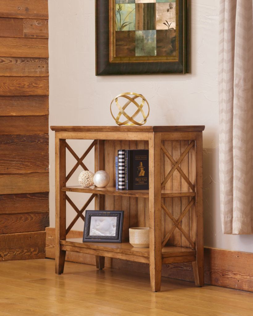 Saltire Low Bookcase
