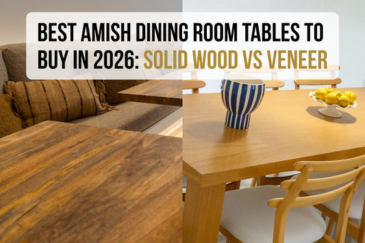 Best Amish Dining Room Tables To Buy In 2026: Solid Wood Vs Veneer