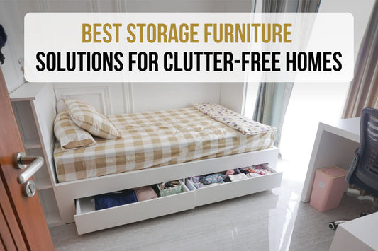 Best Storage Furniture Solutions for Clutter-Free Homes - Featured Image