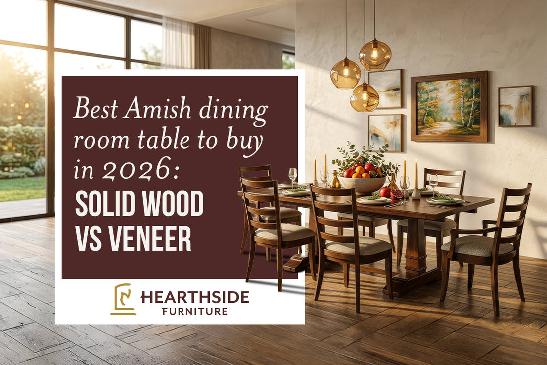 Best Amish Dining Room Tables To Buy In 2026: Solid Wood Vs Veneer