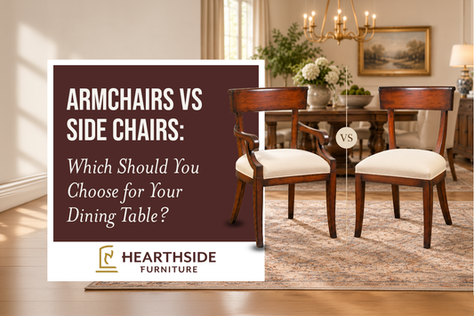 Armchairs vs Side Chairs