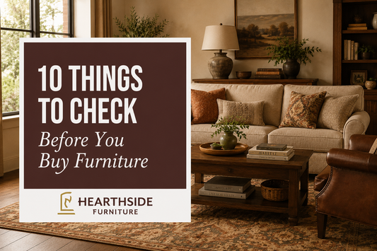 10 Things To Check Before You Buy Furniture