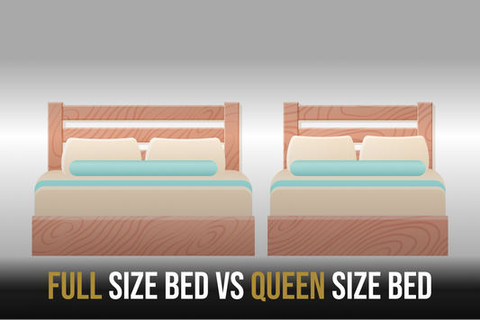 Full Size Bed vs Queen Size Bed - which one is best for you? - Featured Image