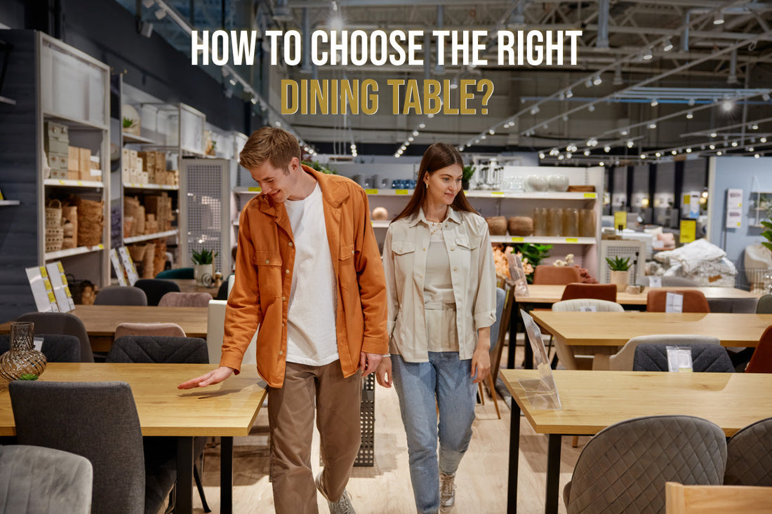 How to Choose the Right Dining Table for Your Space - Featured Image