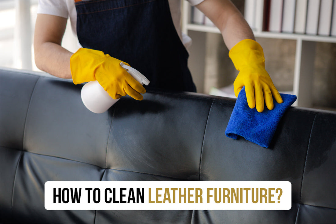 How to Clean Leather Furniture – Quick & Safe Tips - Featured Image