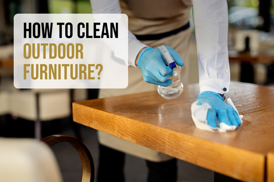 How To Clean Outdoor Furniture - Featured Image