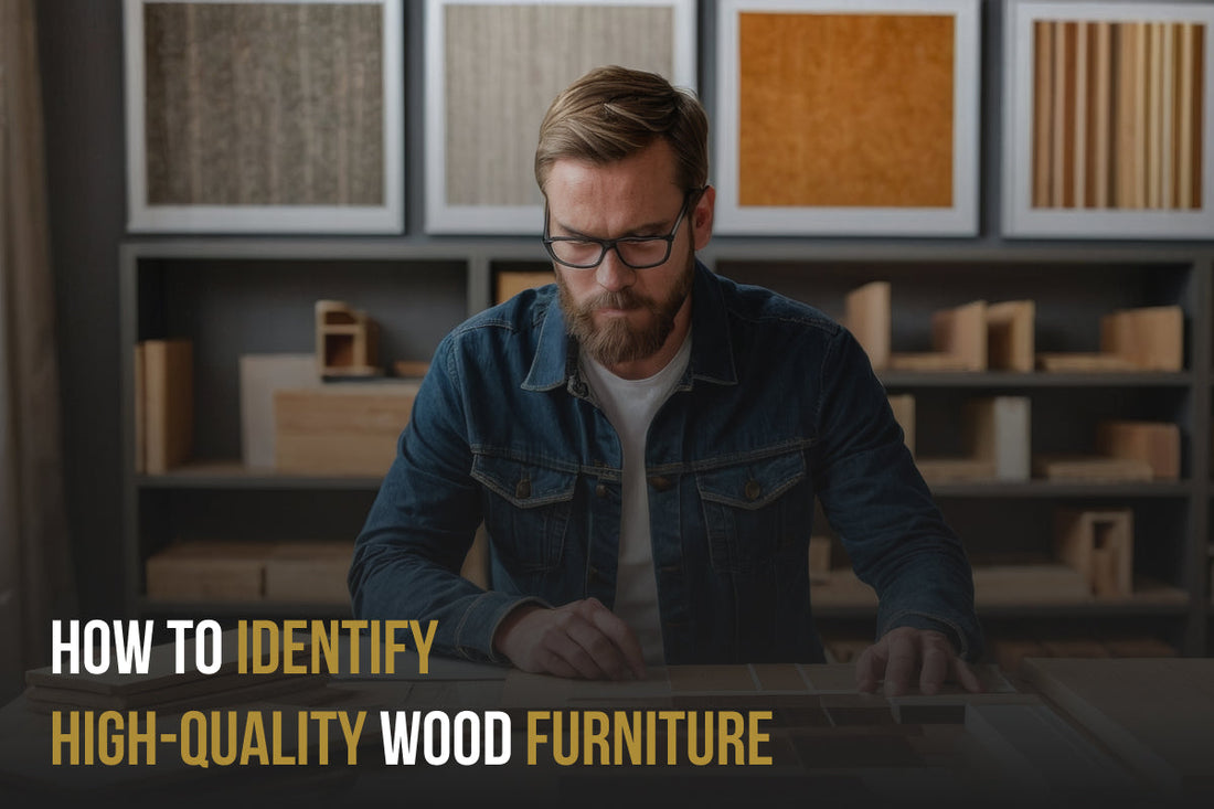 How to Identify High-Quality Wood Furniture - Featured Image