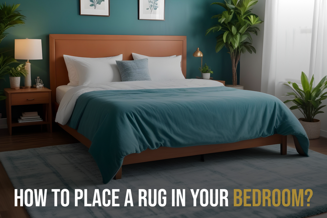 How to Place a Rug in Your Bedroom - Featured Image