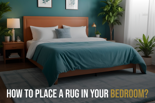 How to Place a Rug in Your Bedroom - Featured Image