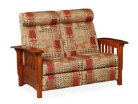 Classic Mission Reclining Loveseat