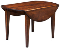 Round Dropleaf Dinette Table