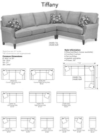 Tiffany Sectional Sofa