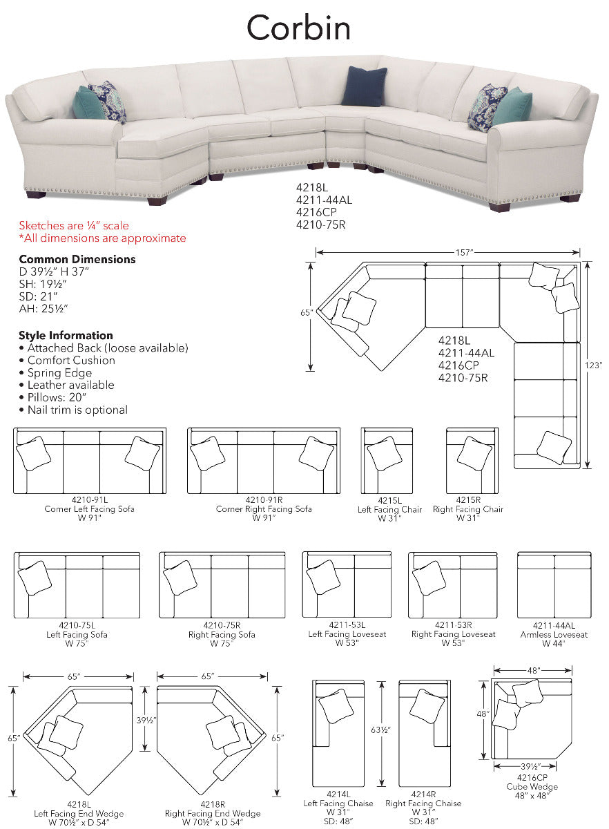 Corbin Sectional Sofa