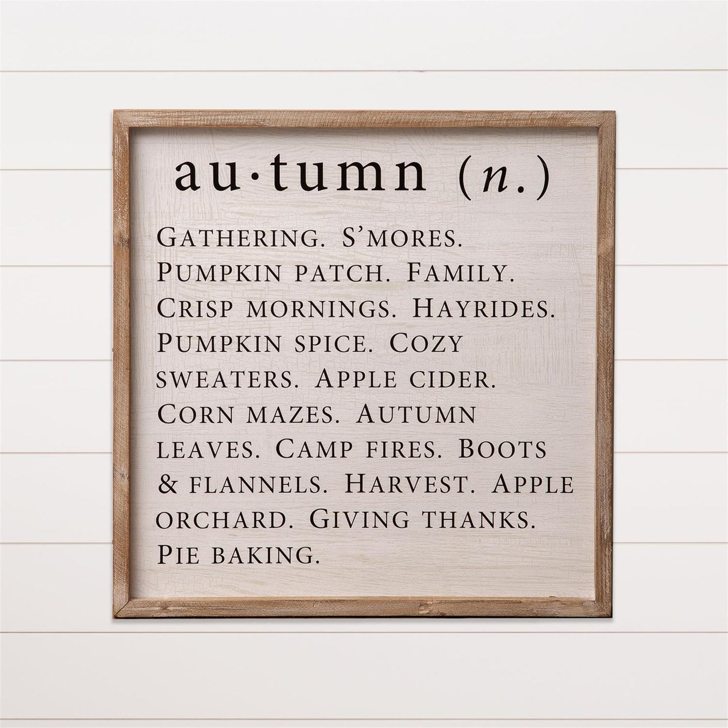 Autumn Definition Framed Wall Art