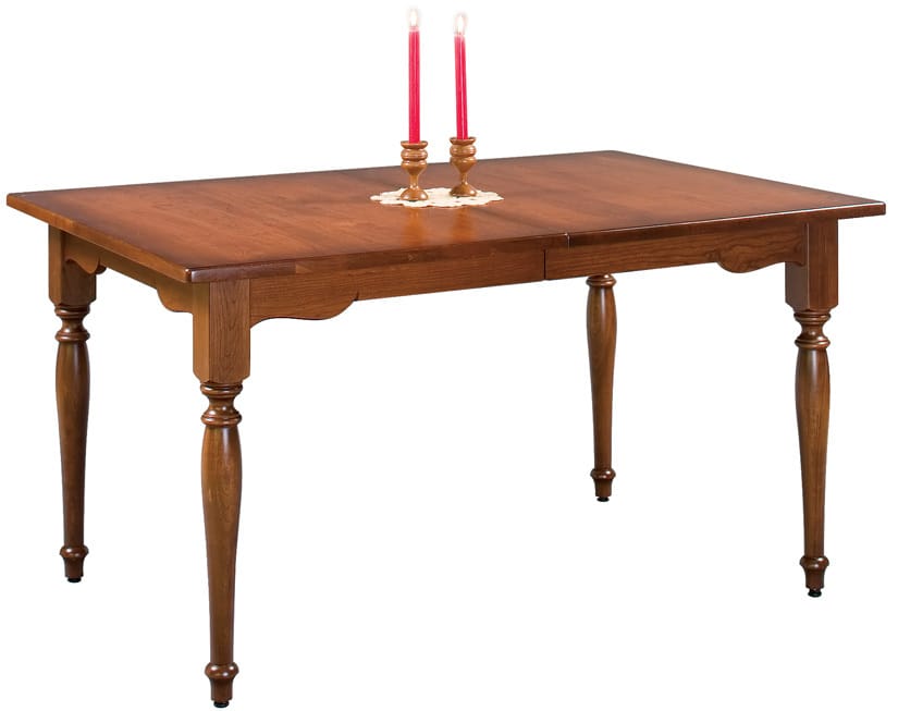 Rectangle Extension Table w/12" Leaf Options