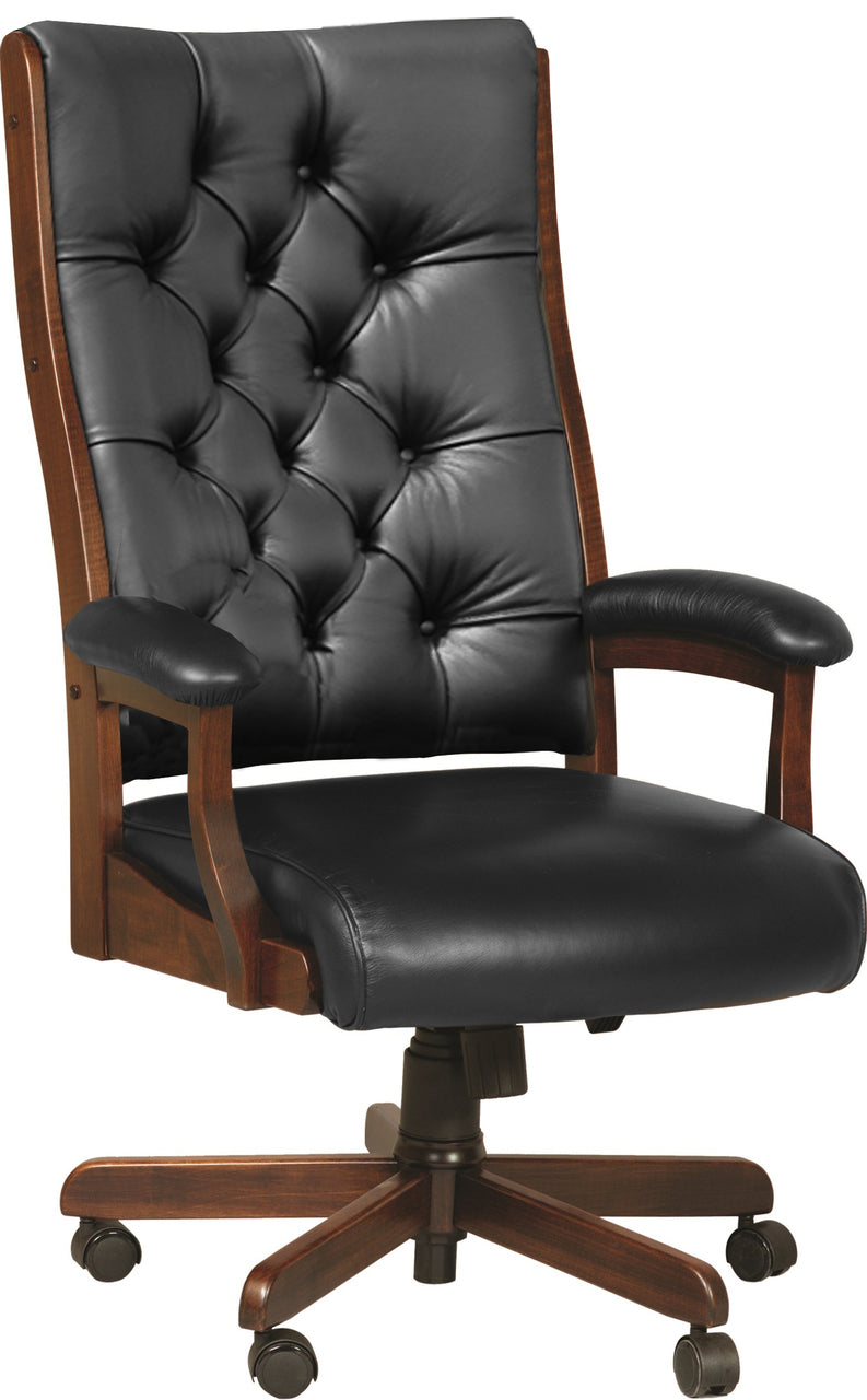 Clark Executive Tufted Desk Chair