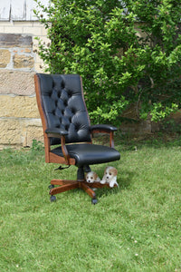 Clark Executive Tufted Desk Chair