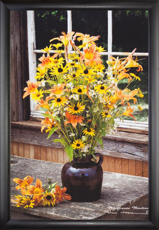 Wildflower Window Floral Wall Art