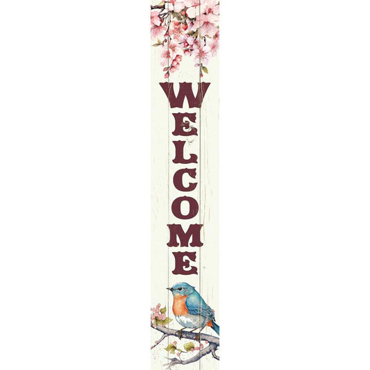 Bluebird Welcome Porch Sitter