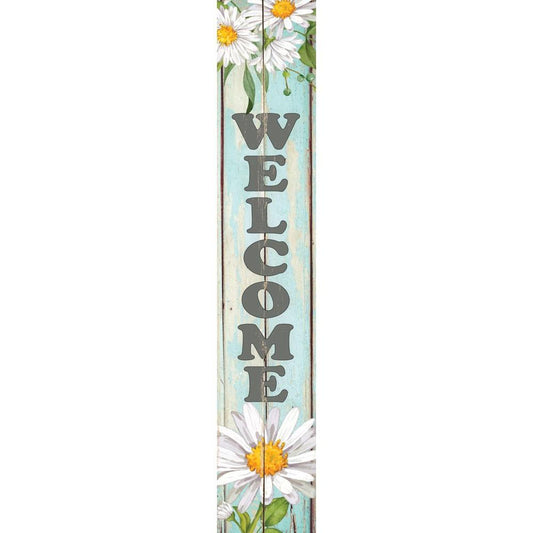 Daisy Welcome Porch Sitter