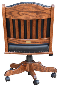 Mission Low Back Armless Desk Chair
