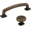 Distressed Antique Brass ~ Belcastel ~ Luxwood