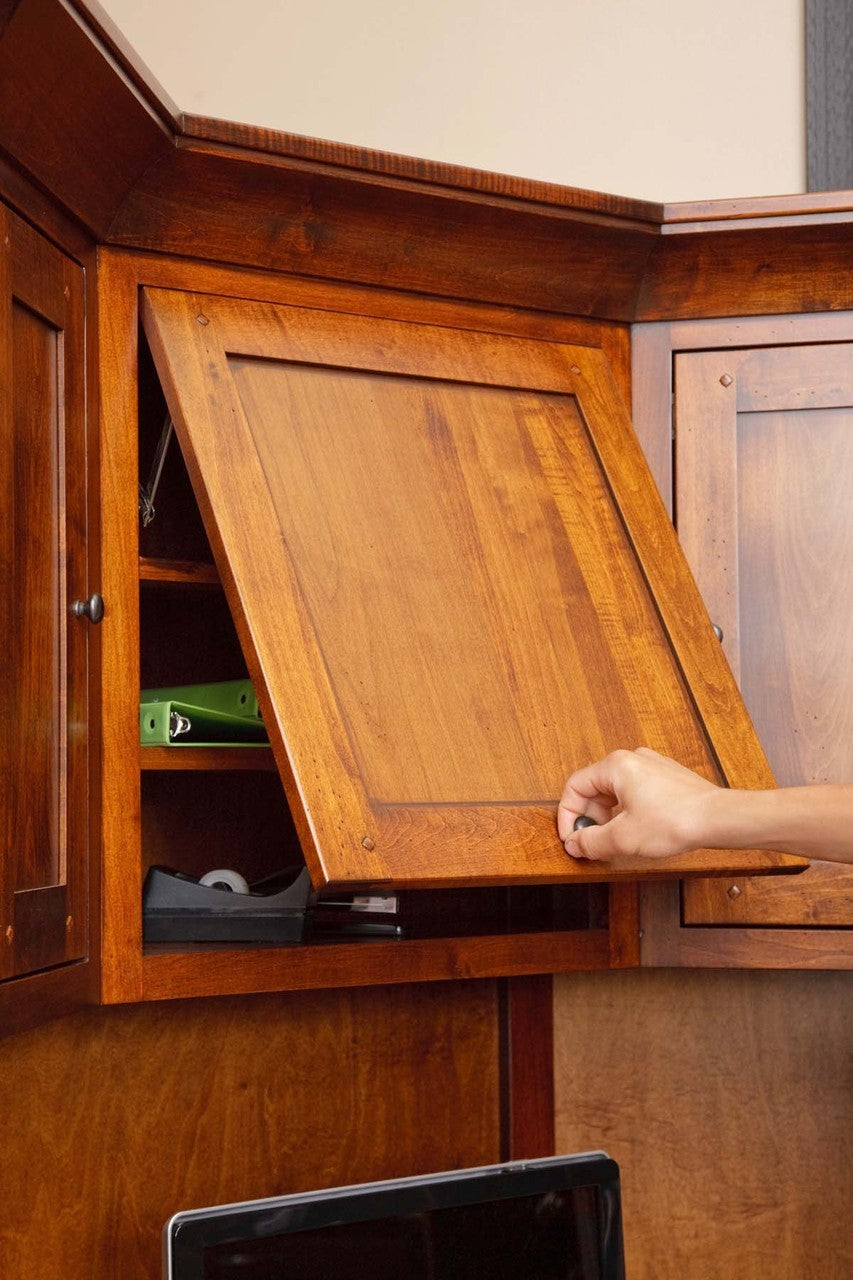 Belmont Corner Desk w/Hutch