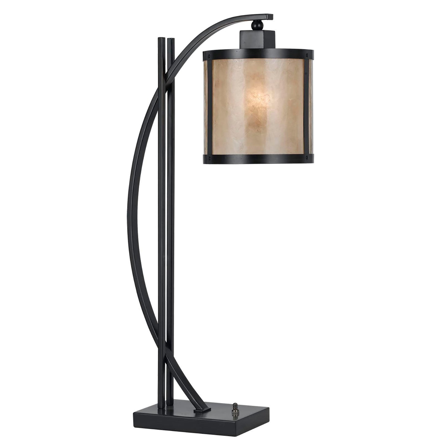 Mica Table Lamp with Natural Mica Shade