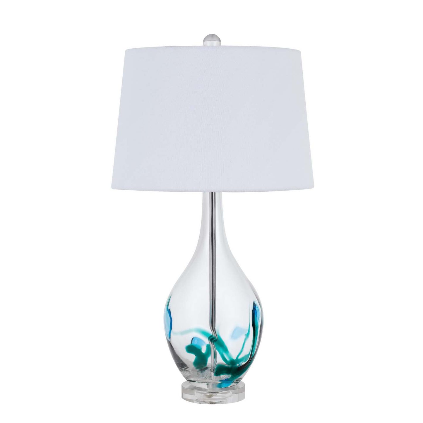 Harlan Art Glass Table Lamp