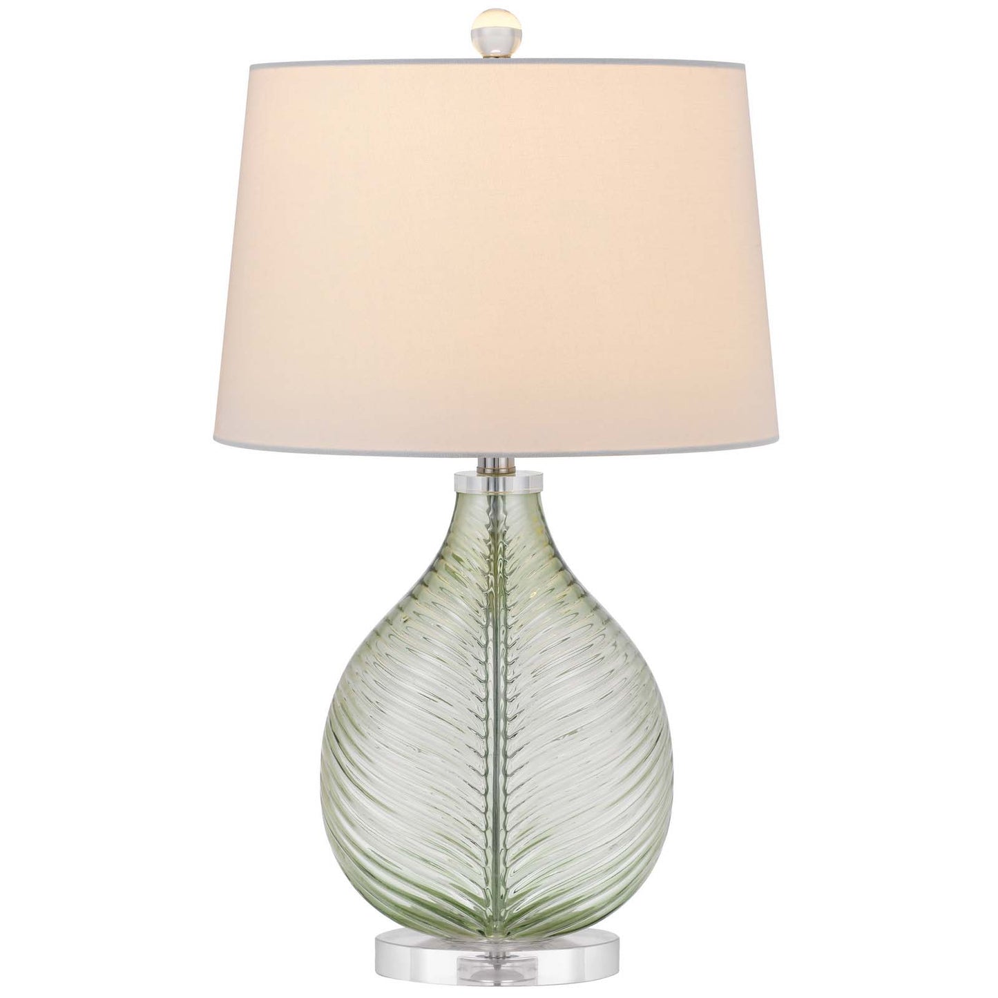 Coral Glass Table Lamp