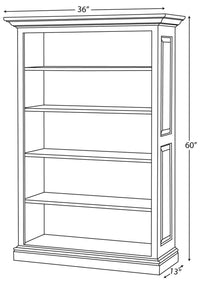 Office Pro 5' Bookcase
