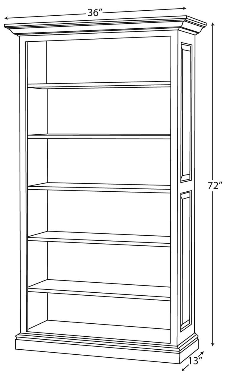 Office Pro 6' Bookcase