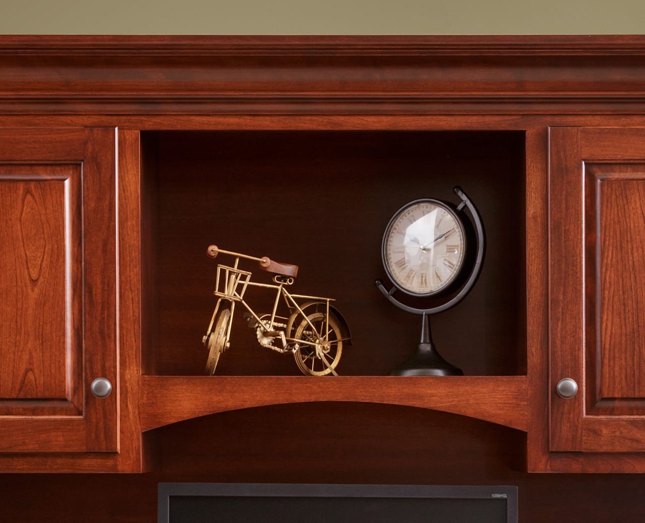 Hampton Double Pedestal Hutch Top Desk