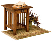 Classic Mission End Table