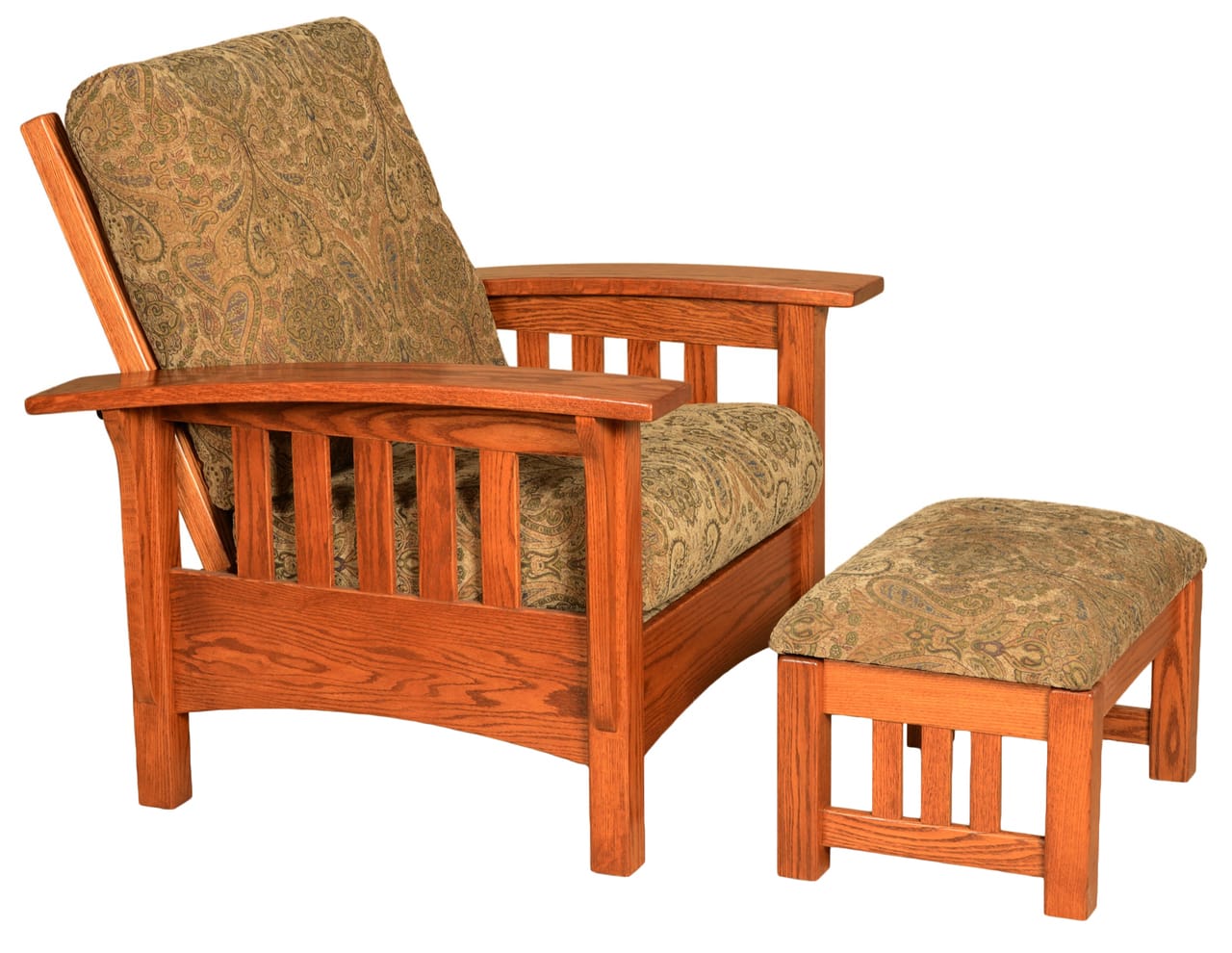 Classic Mission Ottoman