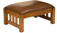 Classic Mission Ottoman